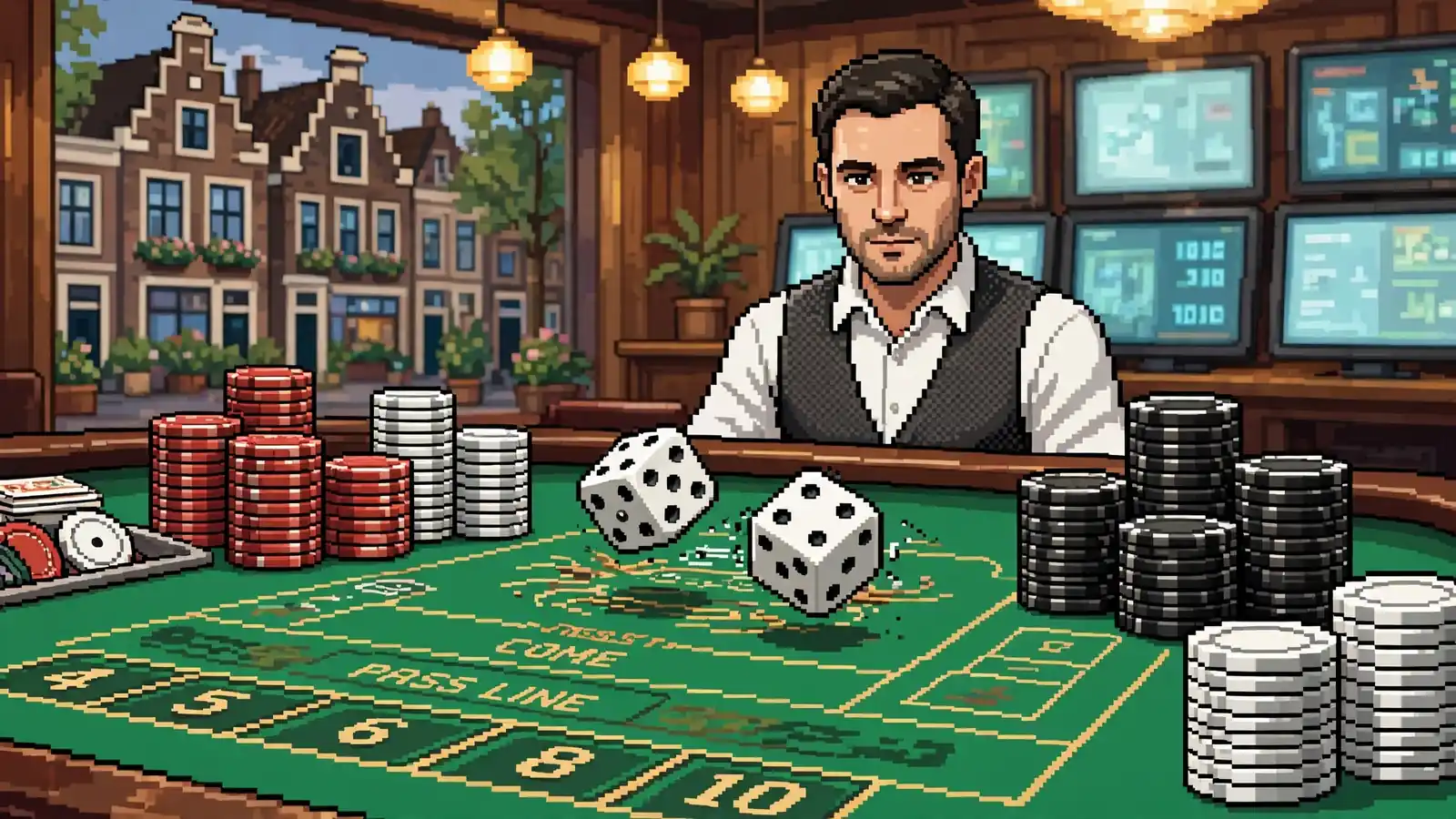 Craps online casino: spel en voorwaarden